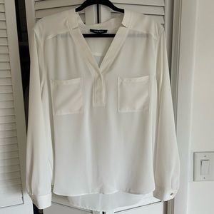 White Long Sleeve Blouse